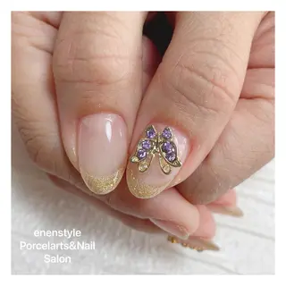 ミディアム ネイル 👑enen style👑のネイルデザイン