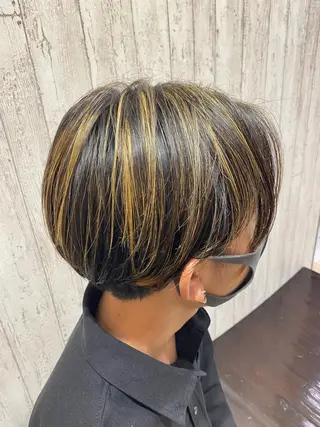 カラー メンズ 🦋店長🦋 ほんさわ みずきのヘアスタイル