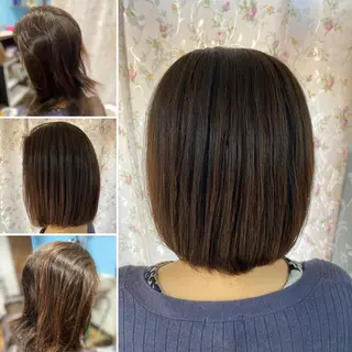 ショート カラー パーマ glosstokyo所属・縮毛矯正技師須藤玲人 髪質改善師ゴトウのヘアスタイル