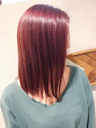 ミディアム カラー LA KING GINZA TOKYO所属・🧡ショートの達人 🧡SHOのヘアスタイル