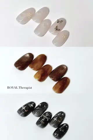 ネイル 【尾下】 ロイヤル•セラピストのネイルデザイン