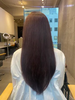 ロング カラー LIBERTY-A所属・カットモデル募集！ 遠山麻帆のヘアスタイル