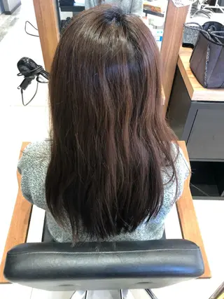 ロング パーマ ディレクター ノナカのヘアスタイル