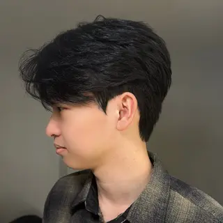 メンズ GO TODAY シェアサロン原宿 Verno所属・センターパート特化/ メンズカット/ヒロキのヘアスタイル