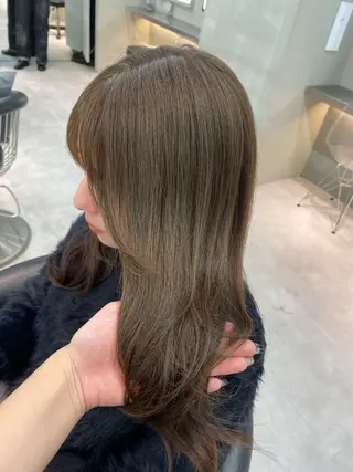 カラー 韓国ヘア/レイヤー Londエレンのヘアスタイル