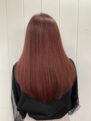 ロング カラー 浅井 玲耶のヘアスタイル