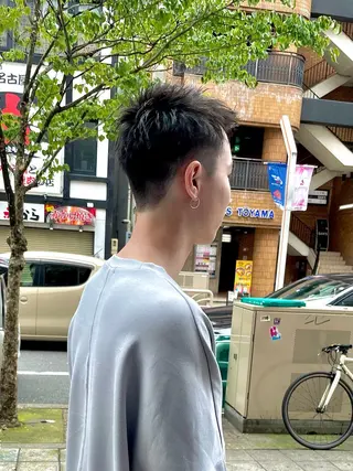 ショート メンズ misch by urban所属・髪質改善ストレート KENTOのヘアスタイル