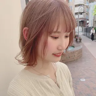 ミディアム 高橋 一矢のヘアスタイル