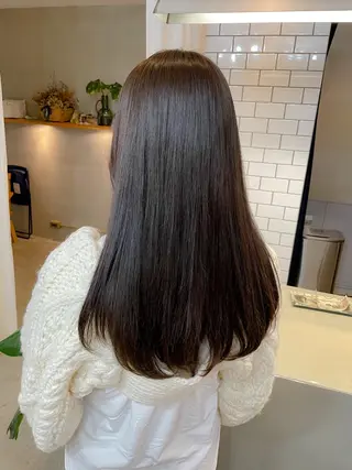 ロング COMILE 🌼 SUZUKAのヘアスタイル