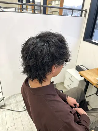 パーマ メンズ 南雲優佑 メンズ特化のヘアスタイル