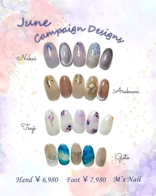 ネイル M's Beautysalon所属・M's 新小岩  Yunaのマツエク・マツパデザイン