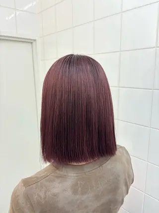 カラー 抜け感レイヤー🎶 ハイトーン/りりのヘアスタイル