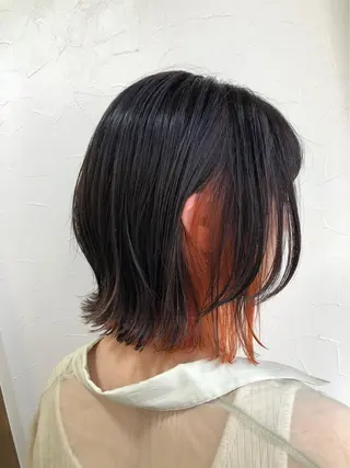 ショート カラー graphy池袋 東ヶ崎　凌のヘアスタイル