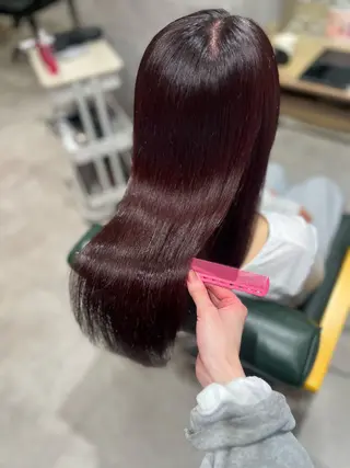 カラー 💕韓国艶出しヘア /HARUKAのヘアスタイル