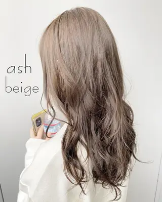 ロング カラー YU-KA ✂︎ROSSOのヘアスタイル