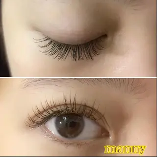 マツエク・マツパ manny eyelashのマツエク・マツパデザイン