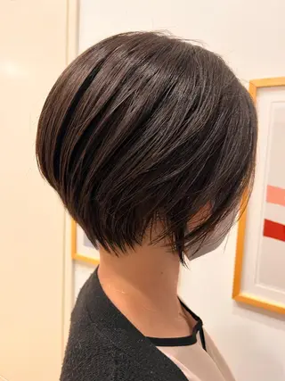 ショート Agu hair fika所属・大関 はるかのヘアスタイル