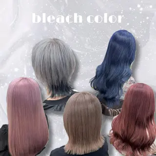 セミロング カラー JUNSHIN🦋 ヘアセット／カラーのヘアスタイル