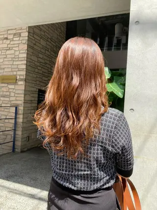 セミロング カラー MAKI渋谷 【カットモデル募集】のヘアスタイル