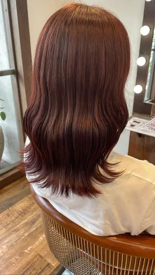 ロング カラー 林 侑弥のヘアスタイル