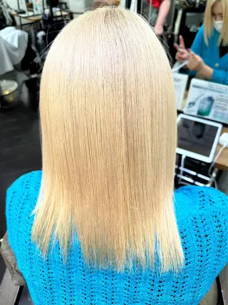 ミディアム 艶・暖色カラー/ メンズ/名駅/ユキハのヘアスタイル