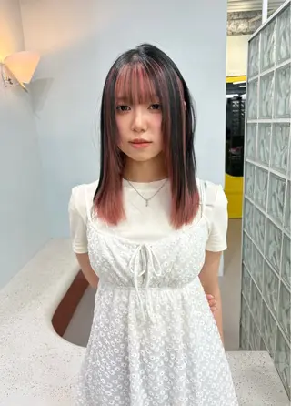 カラー qulim hair所属・【qulim】松尾 香透のヘアスタイル