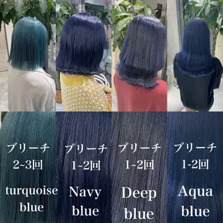 セミロング カラー ヘアアレンジ ブリーチなしの達人 🌈KAITOのヘアスタイル