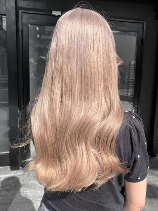 ロング ハイトーン/韓国風/ 艶髪/吉祥寺のヘアスタイル