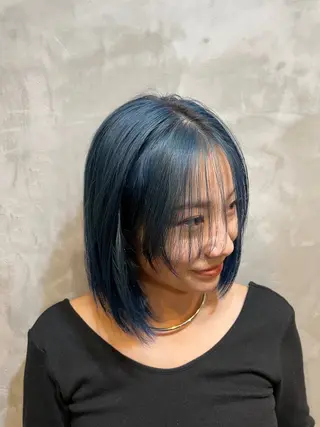 ミディアム カラー 似合わせカット 🌿しゃらのヘアスタイル