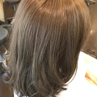 ミディアム カラー 永作 真司のヘアスタイル