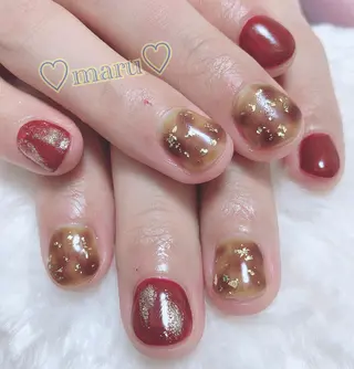 ネイル まるみ ♡のネイルデザイン