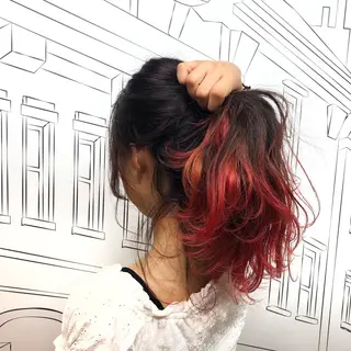 ロング カラー レイヤー,ボブ / 彩未のヘアスタイル