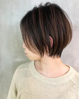 ショート ボブ×縮毛矯正 ryotaのヘアスタイル