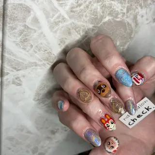 ネイル ーCHECKー ちあきのネイルデザイン