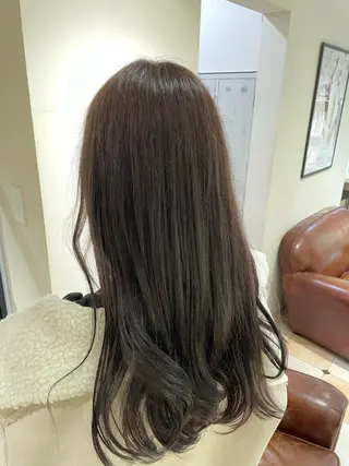 ロング 前髪顔まわりカット 🌈中村海聖のヘアスタイル