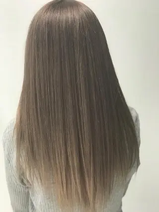 ロング カラー 河上 雅俊のヘアスタイル