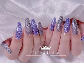 ネイル 長さだし専門店 M2　rikaのネイルデザイン