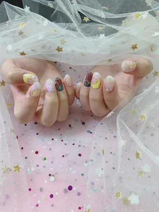 ネイル 💅ネイルサロン ブラン🌈かすみのネイルデザイン