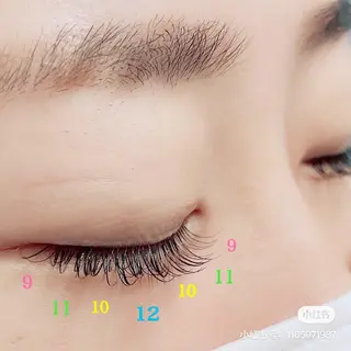 マツエク・マツパ INS Beauty Aliceのマツエク・マツパデザイン