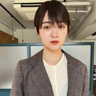 ショート 暖色/パーマ 🌼クニトウメイのヘアスタイル