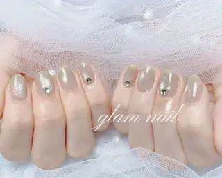 ネイル エツメ💅 長さだし🎀デザインのネイルデザイン
