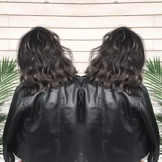 セミロング カラー ヘアアレンジ BANK'S hair所属・💐ケラチン 髪質改善寺坂雄飛💐のヘアスタイル