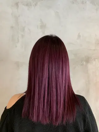 セミロング カラー パーマ ヘアアレンジ メンズ ネイル Sia中野新橋 『JUNYA』のヘアスタイル