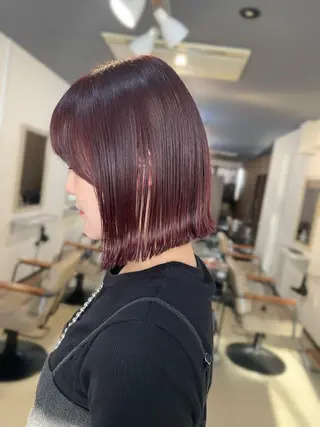 カラー sherry/R所属・sherry/R 三川町　川口真里奈のヘアスタイル