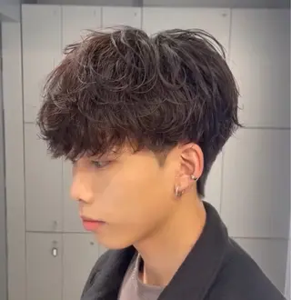 パーマ メンズ 高橋 晴のヘアスタイル