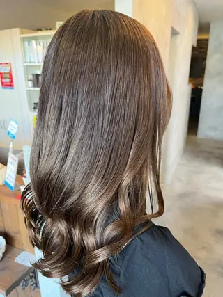 ロング カラー Salon de  COCO所属・Yuka /ツヤカラー✨のヘアスタイル