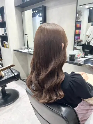 セミロング カラー ヘアアレンジ ar+ ❤︎ maiのヘアスタイル