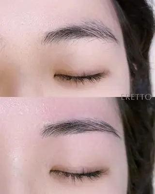 アイブロウ ERETTO ayuのマツエク・マツパデザイン