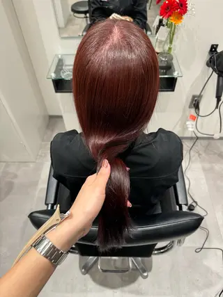 ロング カラー 中井亜未/ 姫路ボブのヘアスタイル