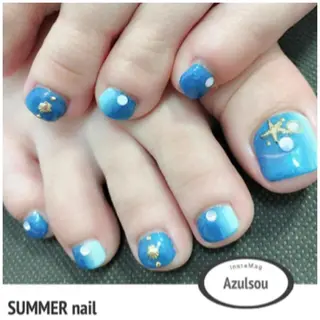 ネイル Azulsou 廣川愛のネイルデザイン